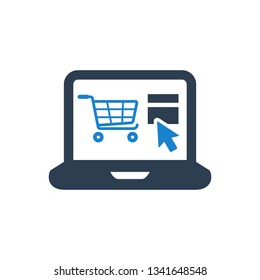 Online shopping Icon