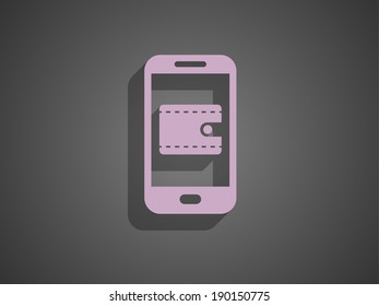 Online shopping icon