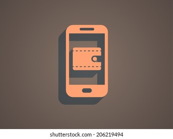Online shopping icon