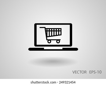 Ícone de compras online