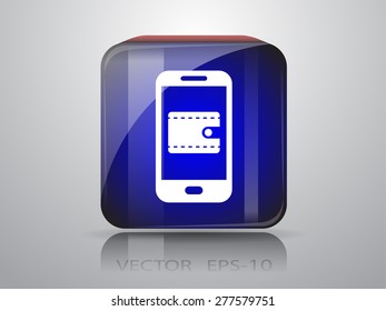 Online shopping icon