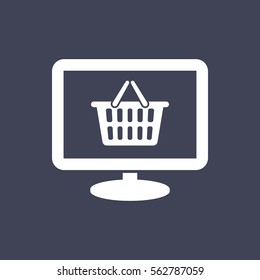On-line Shopping Icon.