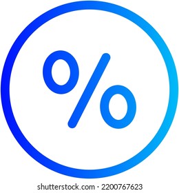 online shopping icon group made in blue gradient style