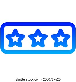 online shopping icon group made in blue gradient style