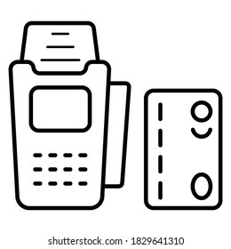 Online shopping icon payment vector