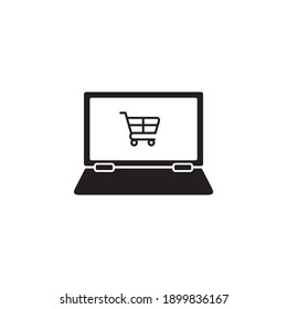 Online Shopping Icon Symbol Sign Vector