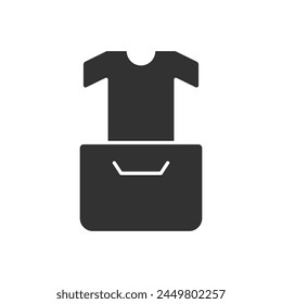 Online Shopping Icon - Camiseta Comprar Icono