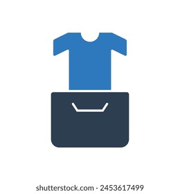 Online Shopping Icon - Camiseta Comprar Icono