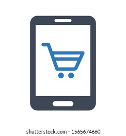 Online shopping icon. vector designs