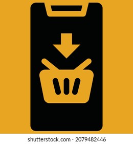 Online shopping icon vector illustration design