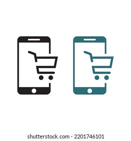 online shopping icon vector illustration design