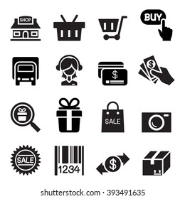 Online Shopping icons