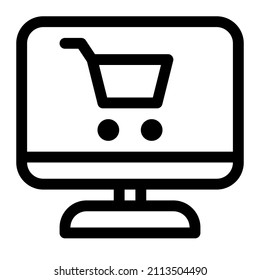 Online shopping was imposed due to the lockdown in market places