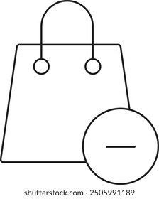 Online Shopping Line Icons. Pixel perfect. Editable stroke.