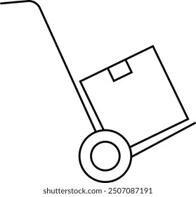 Online Shopping Line Icons Pixel perfect Editable stroke