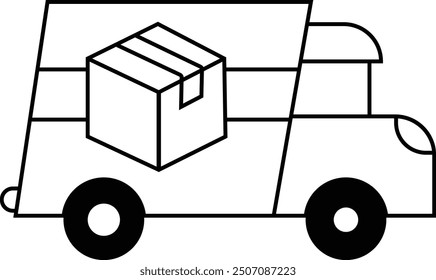 Online Shopping Line Icons Pixel perfect Editable stroke