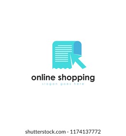 Online shopping logo