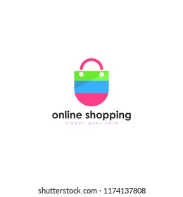 Online shopping logo