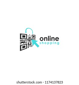 Online shopping logo