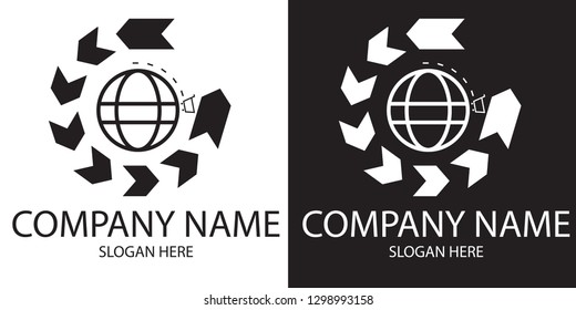ONLINE SHOPPING LOGO VECTOR
