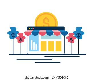 online shopping money