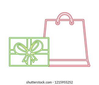 online shopping neon