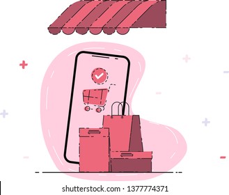 Online Shopping on Mobile Application