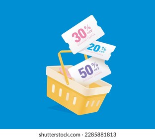 Online shopping on the website and mobile app. Shopping and Sale Concept Illustration. Vector Flat Style Illustration and Icons.