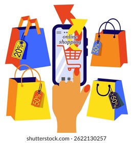 online shopping order women's clothing from mobile phone