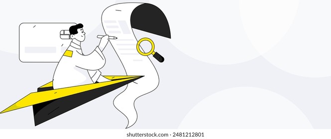 Online shopping payment security character flat vector concept operation hand drawn illustration
