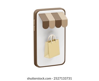 Online shopping and purchase or payment icon illustration