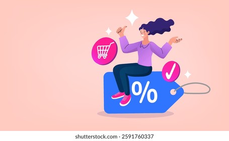 online shopping services. Smartphone marketing and e-commerce. shopping bag lifestyle woman. social shop have promotion and discount your buy shop now ,modern life technology. Vector illustration.