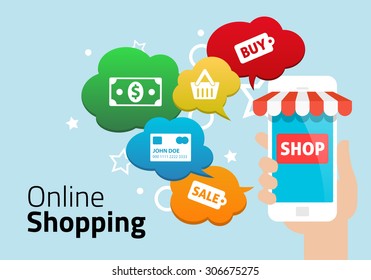 Online Shopping with Smart Phone