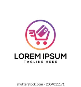 Online Shopping Store And Cart logos Ideas Credit Card Brands Images, Stock Photos  Vectors.