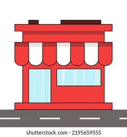 online shopping store vector illustration