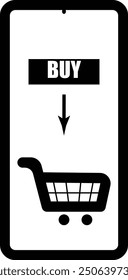 Online Shopping - thin linear vector icon . Editable stroke. Pixel perfect. The set contains icons such as Shopping, E-Commerce, Store, Discount, Shopping Cart, Delivering, Wallet, Courier and so on.