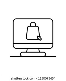 Online Shopping vector