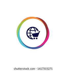 Online Shopping - Vector App Icon