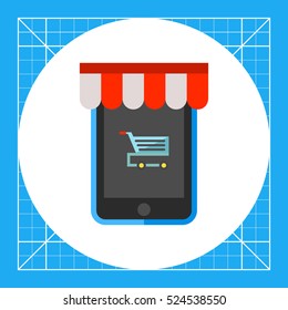 Online Shopping Vector Icon