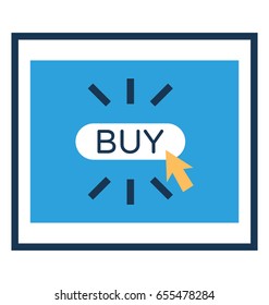 Online Shopping Vector Icon