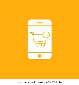 Online Shopping Vector Icon 