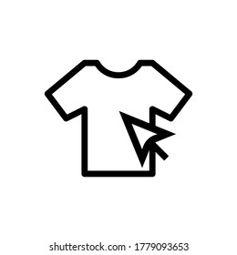 Online shopping vector icon collection. 