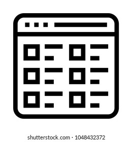 online shopping Vector line icon