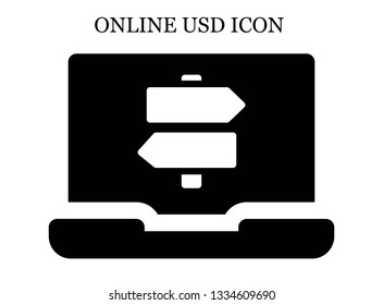 online Signs icon. Editable online Signs icon for web or mobile.