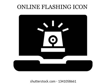 online Siren icon. Editable online Siren icon for web or mobile.