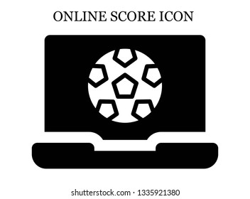 online Soccer icon. Editable online Soccer icon for web or mobile.