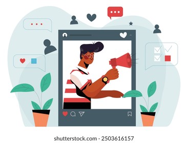 online social media content creator