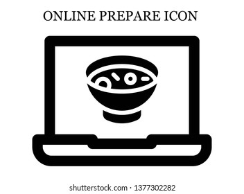 online Soup icon. Editable online Soup icon for web or mobile.