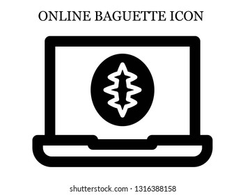 online Sourdough icon. Editable online Sourdough icon for web or mobile.