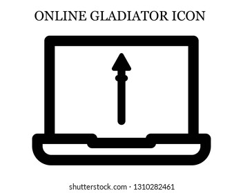 online Spear icon. Editable online Spear icon for web or mobile.